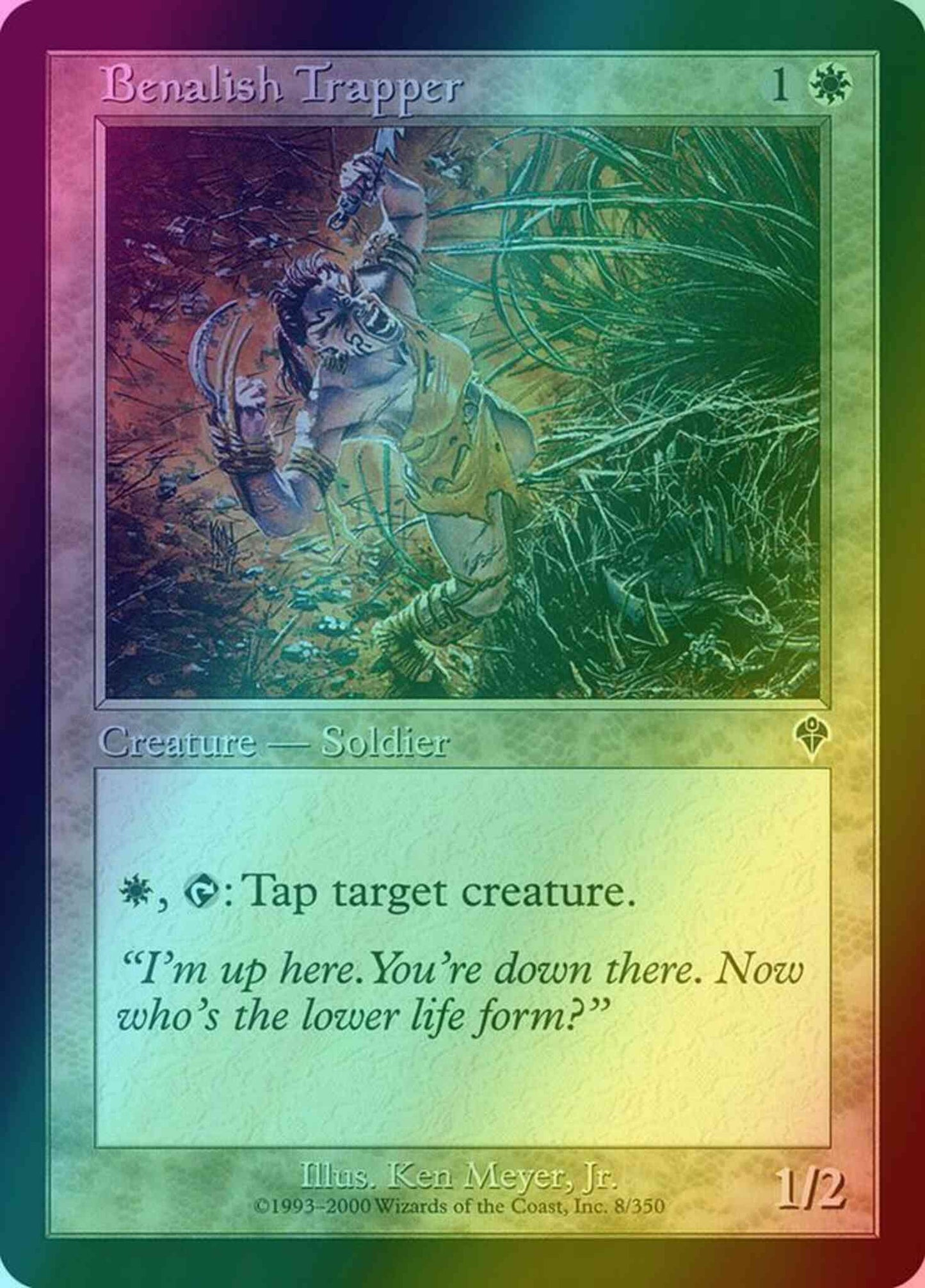 Benalish Trapper [8] [Invasion] [Foil]
