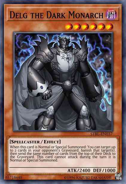 Delg the Dark Monarch (Red) - DL17-EN009 - Rare - Unlimited