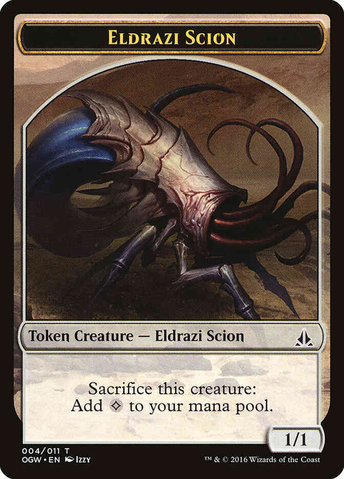 Eldrazi Scion Token [04] [Oath of the Gatewatch Tokens] [Non-Foil]