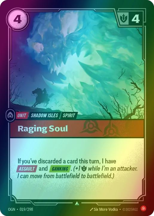 Raging Soul - 019/298 [Origins] [Foil]