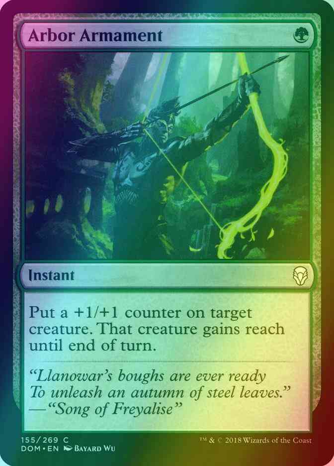 Arbor Armament [155] [Dominaria] [Foil]