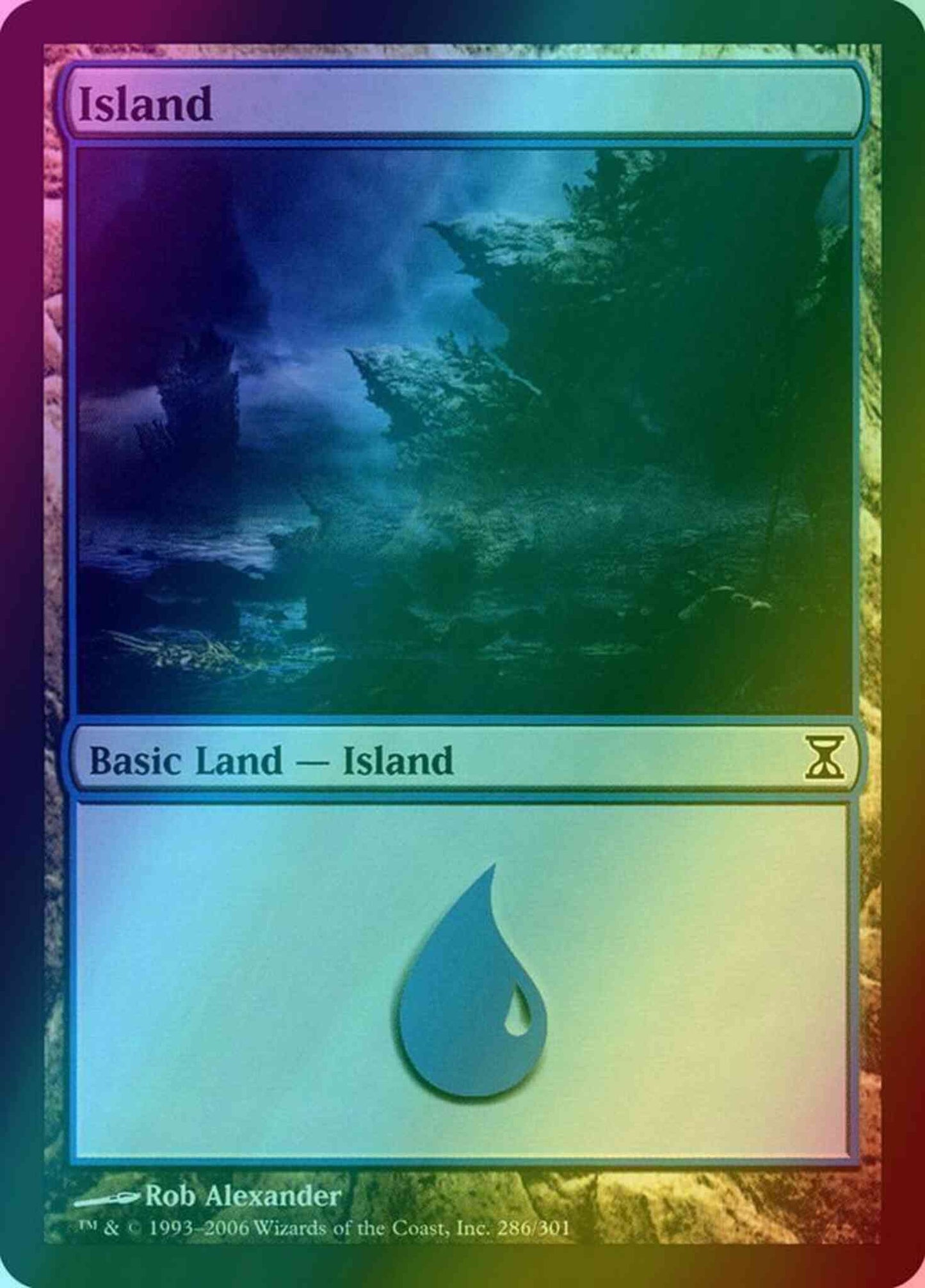 Island [286] [Time Spiral] [Foil]
