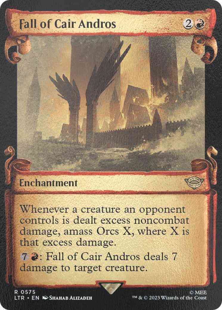 Fall of Cair Andros [575] [Scrolls Showcase] [The Lord of the Rings: Tales of Middle-earth] [Silver Foil]