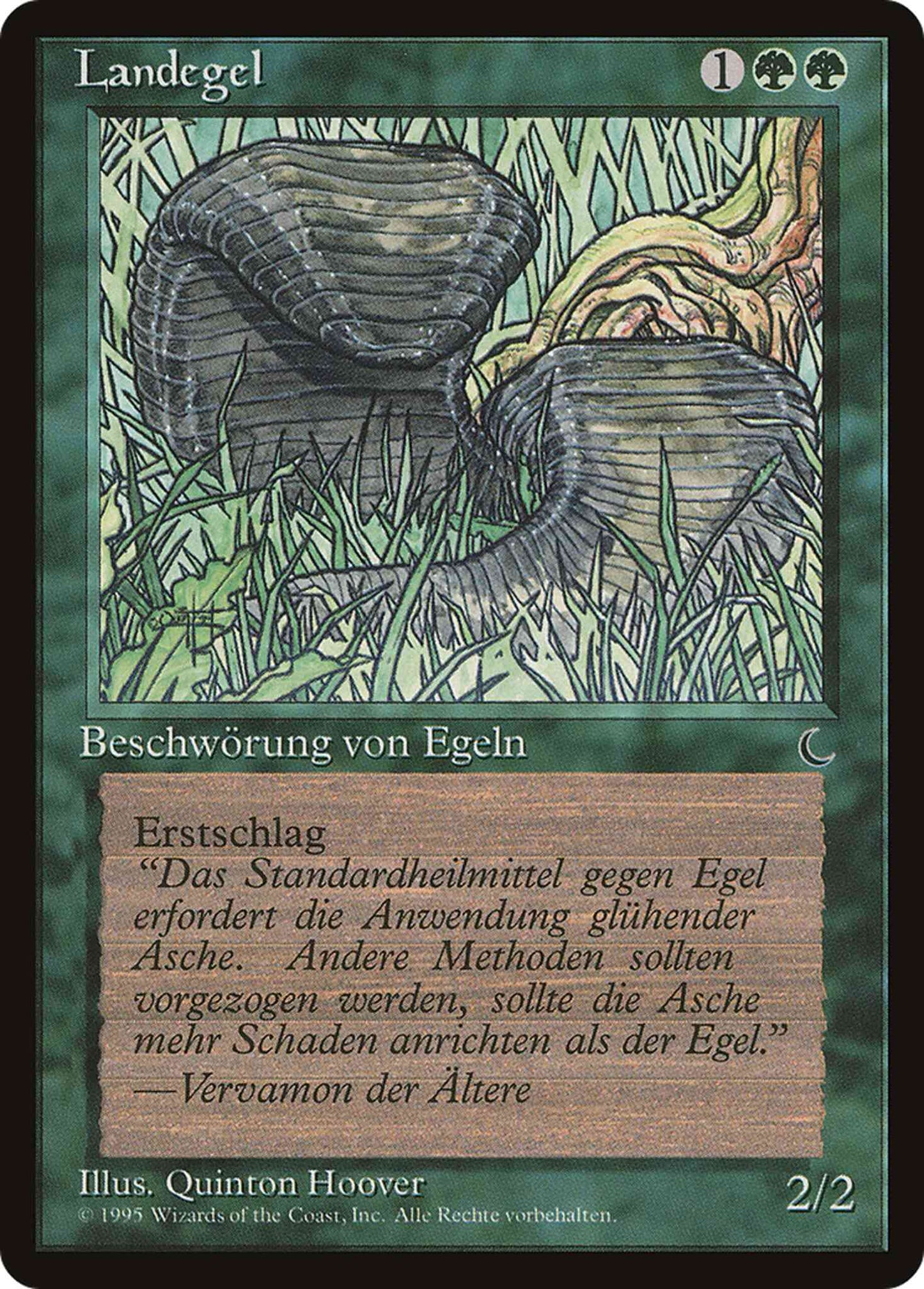 Land Leeches - German [147] [Renaissance German] [Non-Foil]