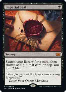 Imperial Seal [79] [Double Masters 2022] [Non-Foil]