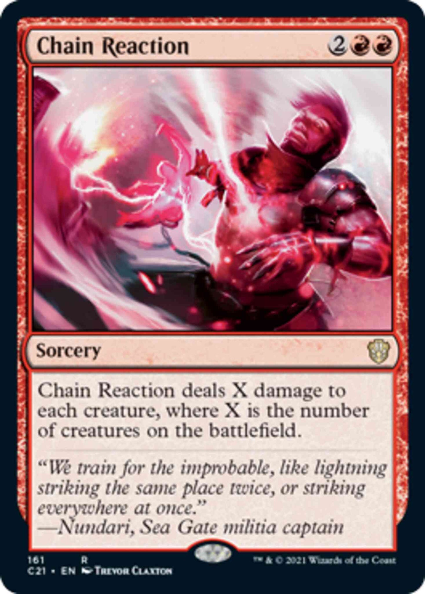 Chain Reaction [161] [Commander 2021] [Non-Foil]