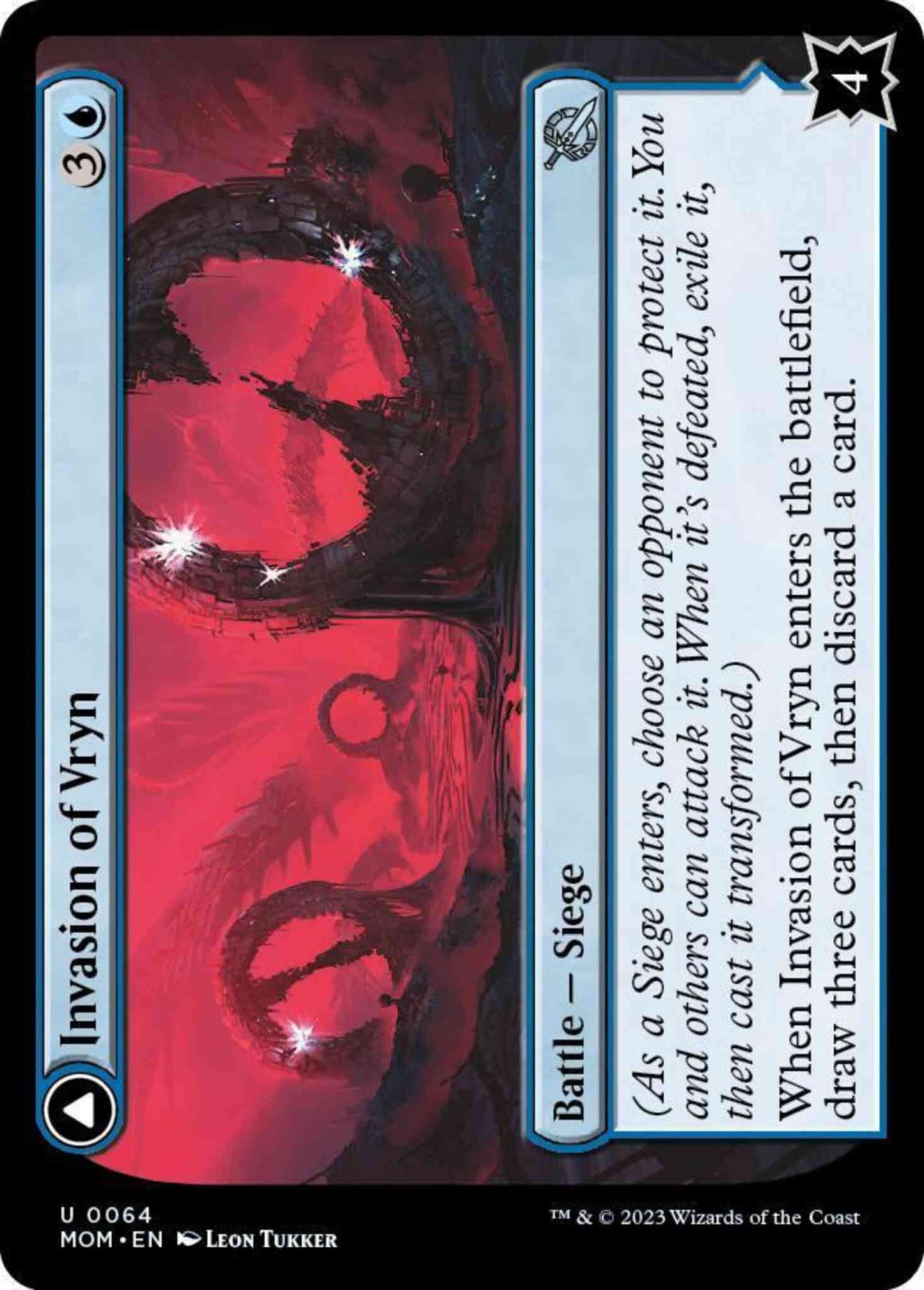 Invasion of Vryn // Overloaded Mage-Ring [64] [March of the Machine] [Non-Foil]