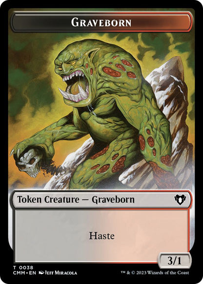 Clue Token (40) // Graveborn Token (38) [Commander Masters: Tokens] [Non-Foil]