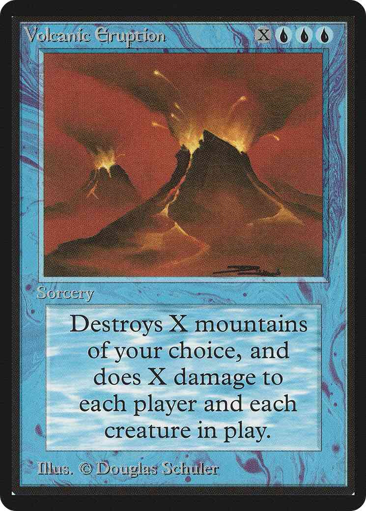 Volcanic Eruption [89] [Limited Edition Beta] [Non-Foil]