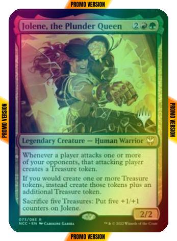 Jolene, the Plunder Queen [Promo Pack] [73p] [Streets of New Capenna: Commander: Promos] [Foil]
