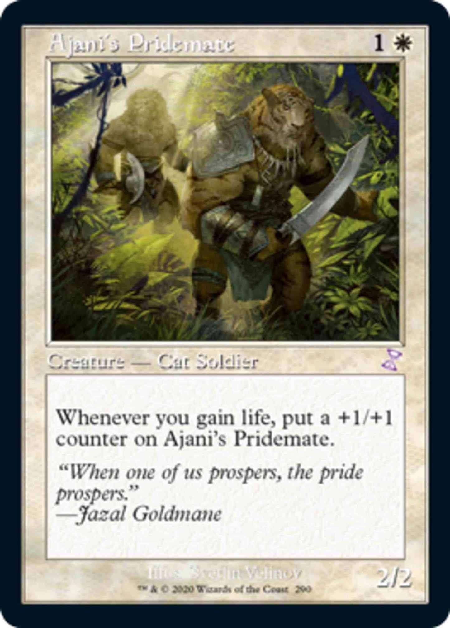 Ajani's Pridemate [290] [Time Spiral Remastered] [Non-Foil]