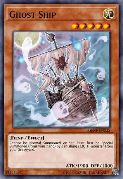 Ghost Ship - GENF-EN035 - Rare - Unlimited