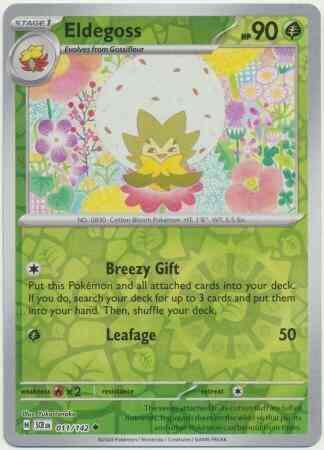 Eldegoss - 011/142 - Uncommon [sv07-011] [Reverse Holo]