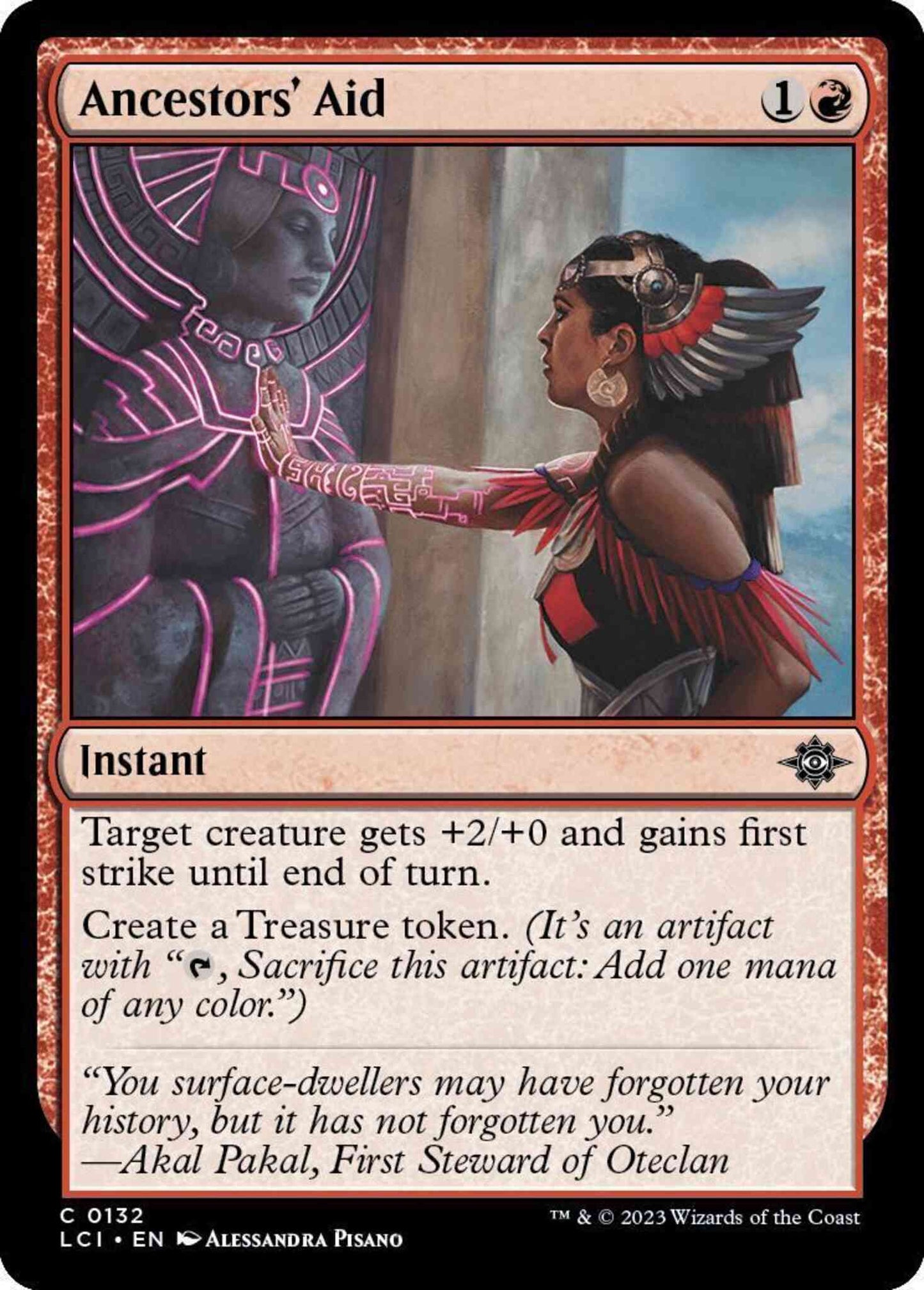 Ancestors' Aid [132] [The Lost Caverns of Ixalan] [Non-Foil]