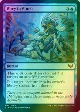Bury in Books [39] [Strixhaven: School of Mages] [Foil]