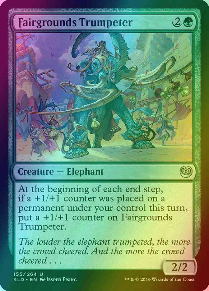 Fairgrounds Trumpeter [155] [Kaladesh] [Foil]