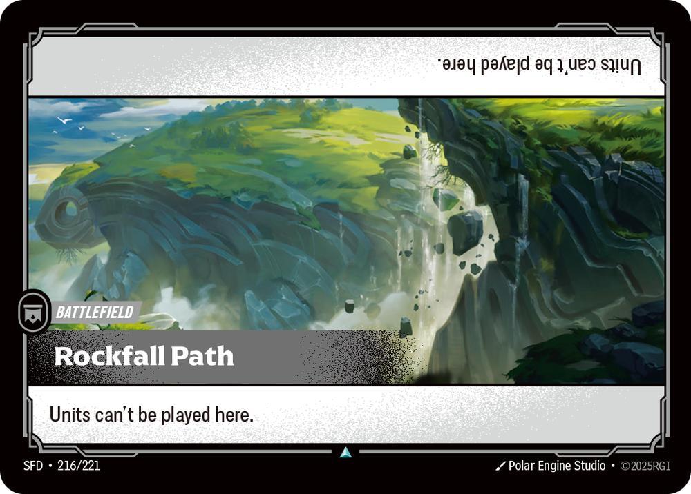 Rockfall Path - 216/221 [Spiritforged] [Non-Foil]