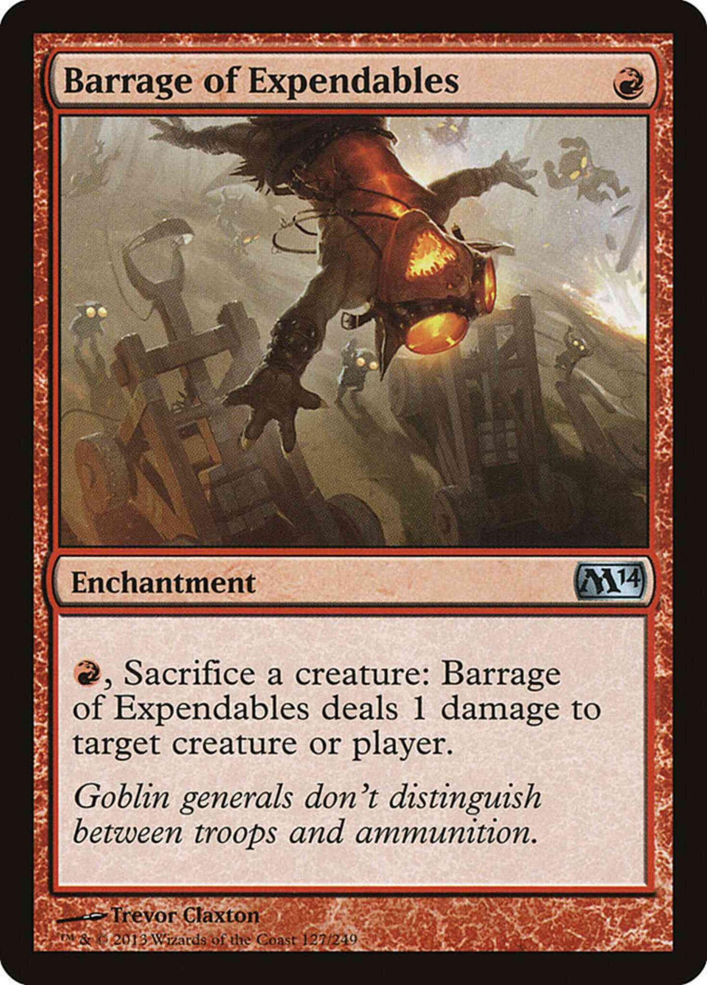 Barrage of Expendables [127] [Magic 2014] [Non-Foil]