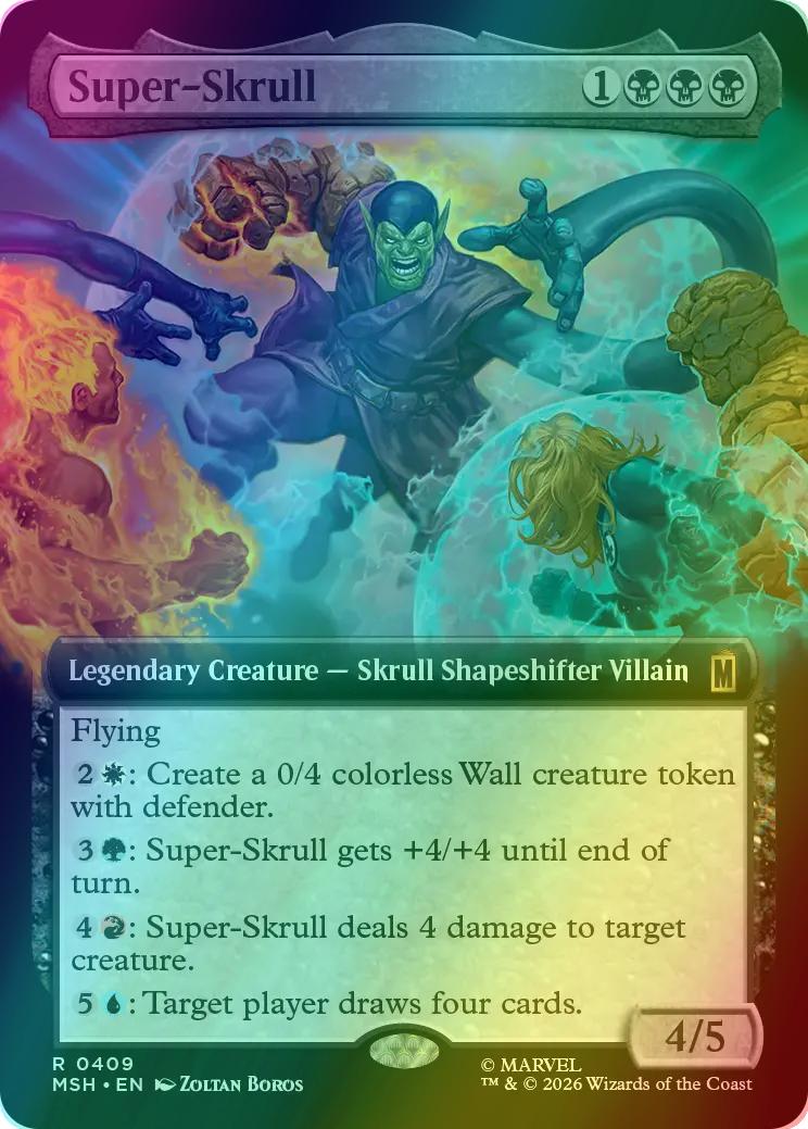 Super-Skrull [409] [Extended Art] [Marvel Super Heroes] [Foil]