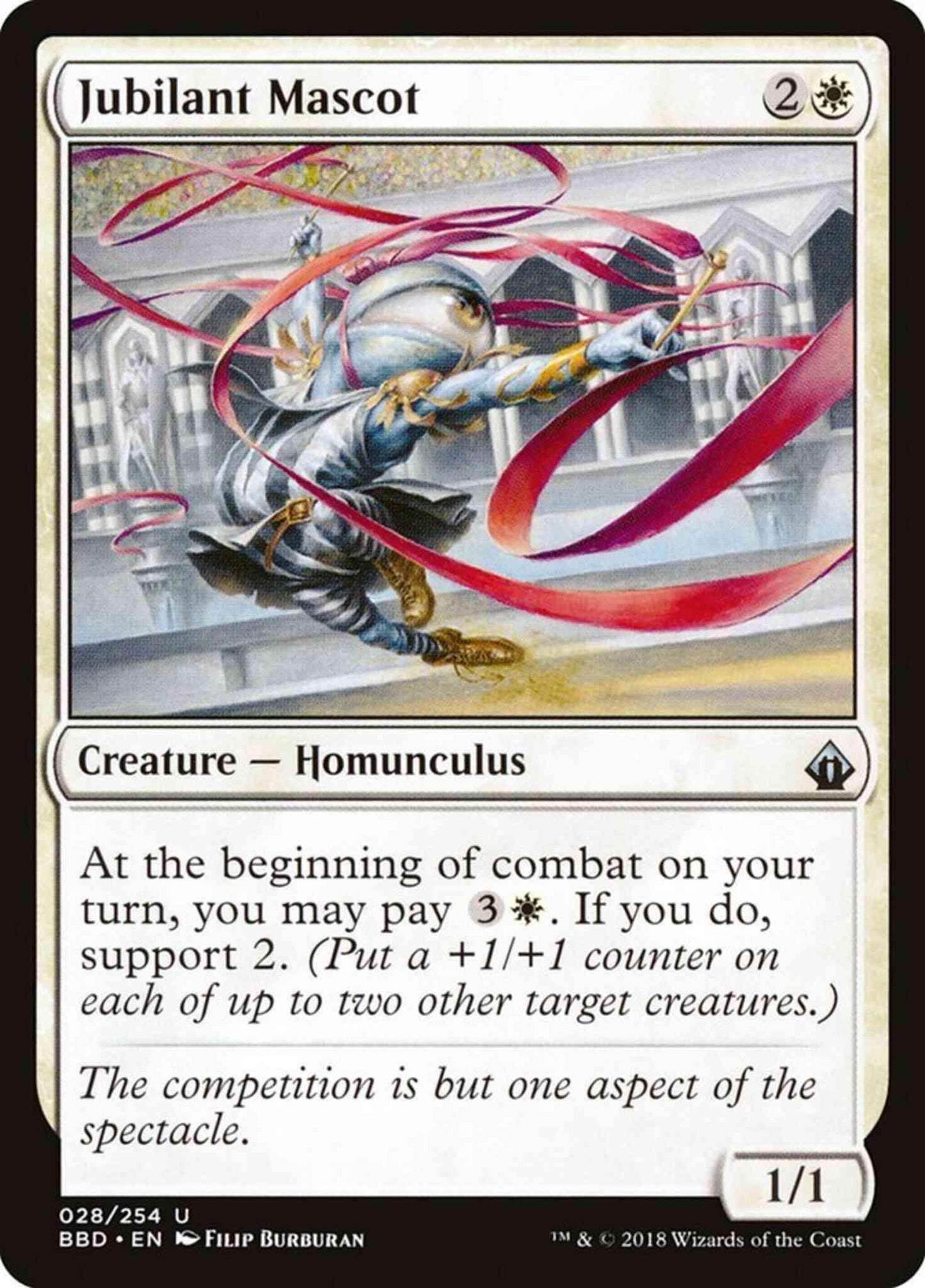 Jubilant Mascot [28] [Battlebond] [Non-Foil]