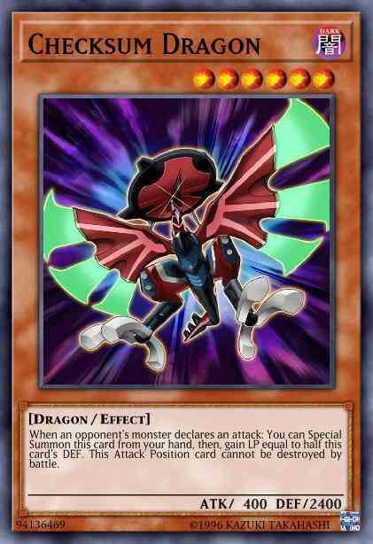 Checksum Dragon - SDRR-EN006 - Common - 1st Edition