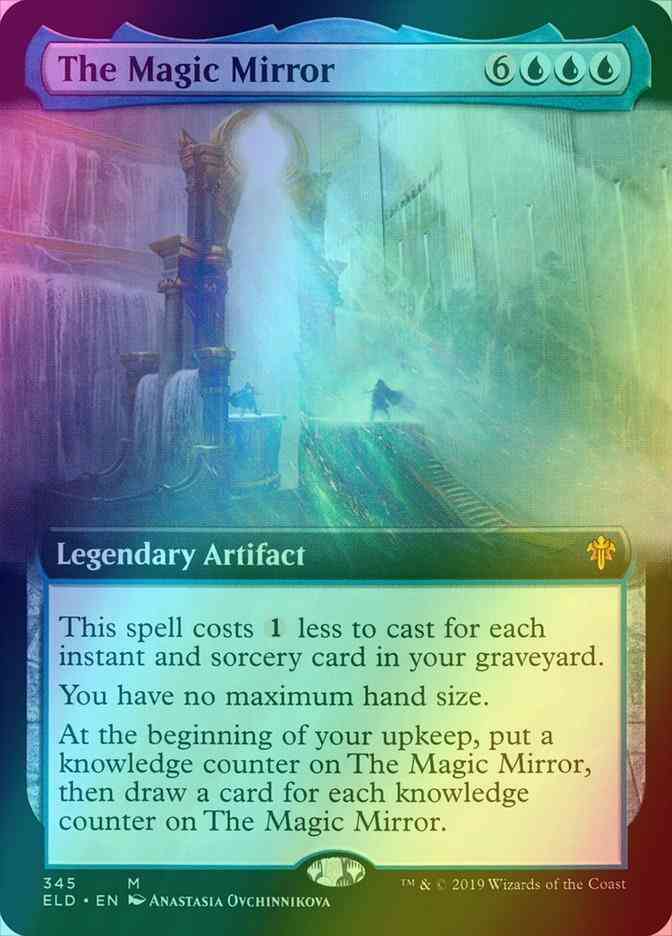 The Magic Mirror [345] [Extended Art] [Throne of Eldraine] [Foil]