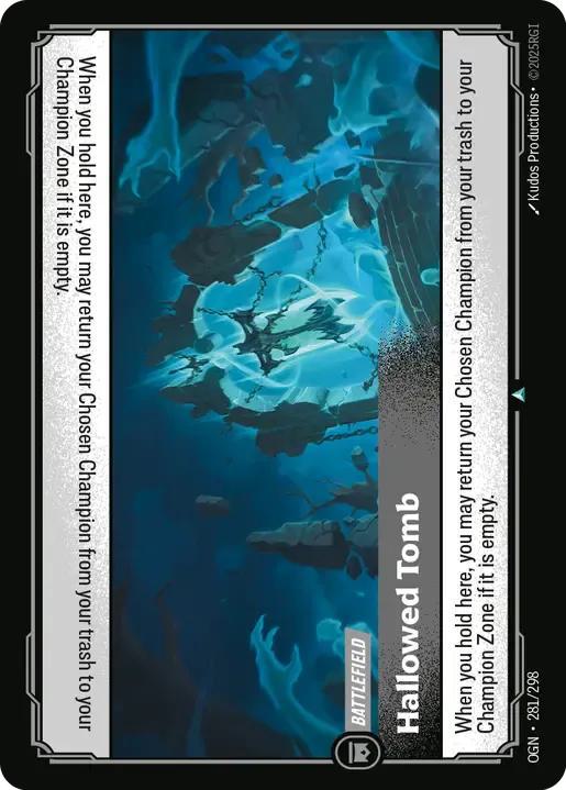 Hallowed Tomb - 281/298 [Origins] [Non-Foil]