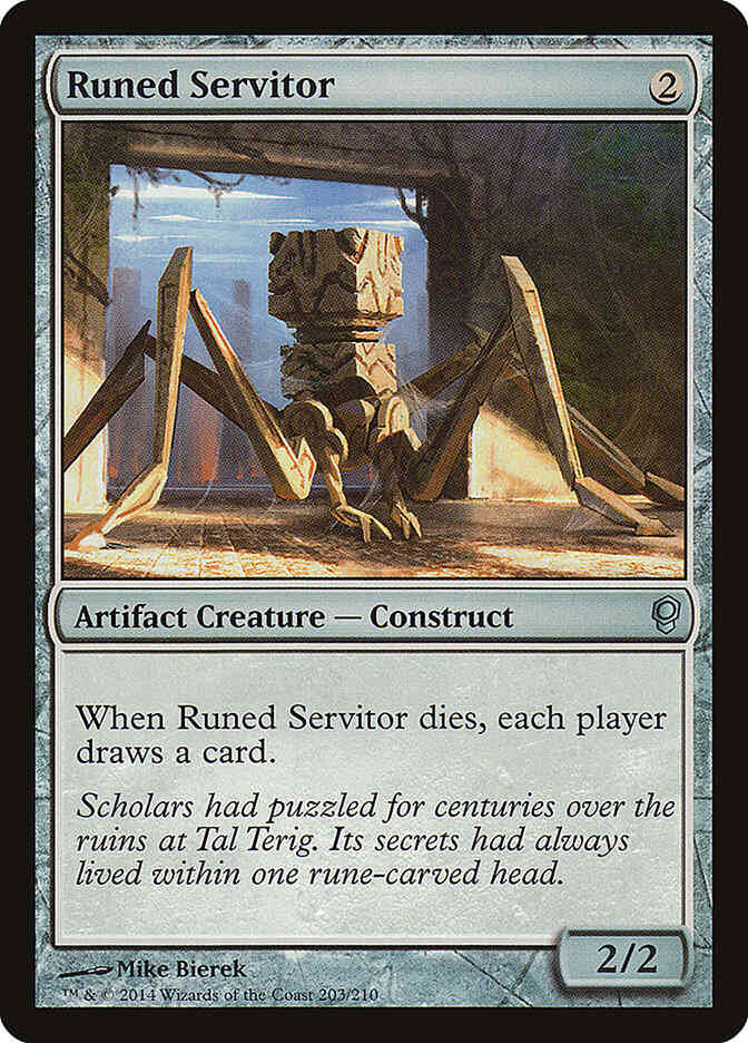 Runed Servitor [203] [Conspiracy] [Non-Foil]