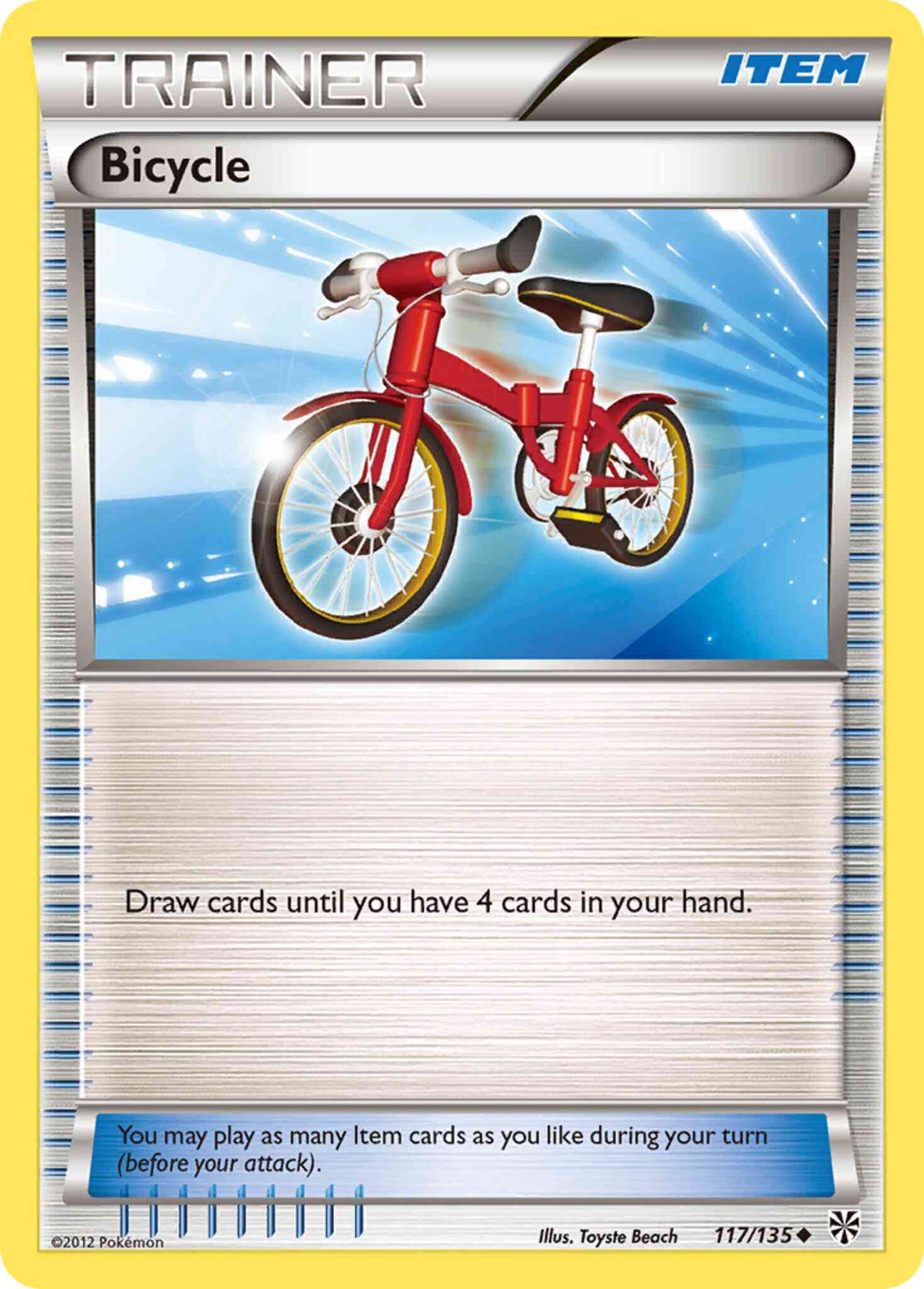 Bicycle - 117/135 - Uncommon [bw8-117] [Non-Holo]