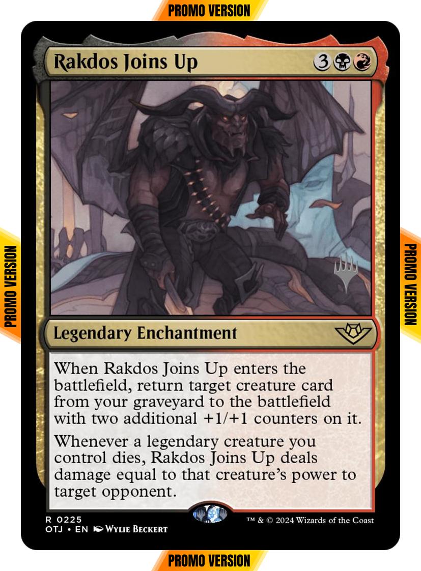 Rakdos Joins Up [225p] [Promo Pack] [Outlaws of Thunder Junction: Promos] [Non-Foil]
