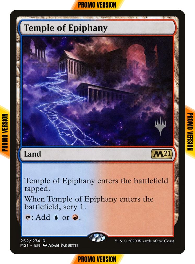Temple of Epiphany [Promo Pack] [252p] [Core Set 2021 Promos] [Foil]