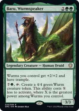 Baru, Wurmspeaker [26] [Dominaria United: Commander] [Non-Foil]