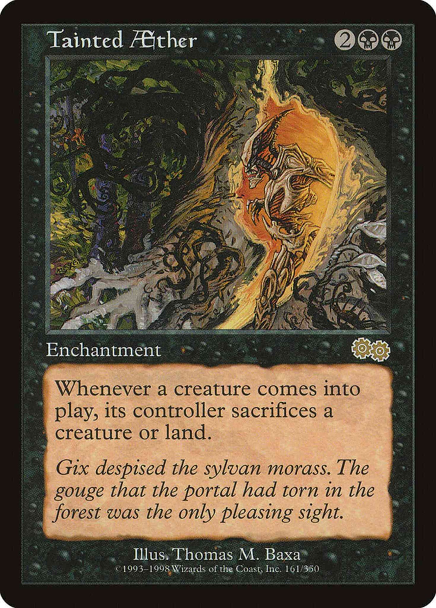 Tainted Aether [161] [Urza's Saga] [Non-Foil]