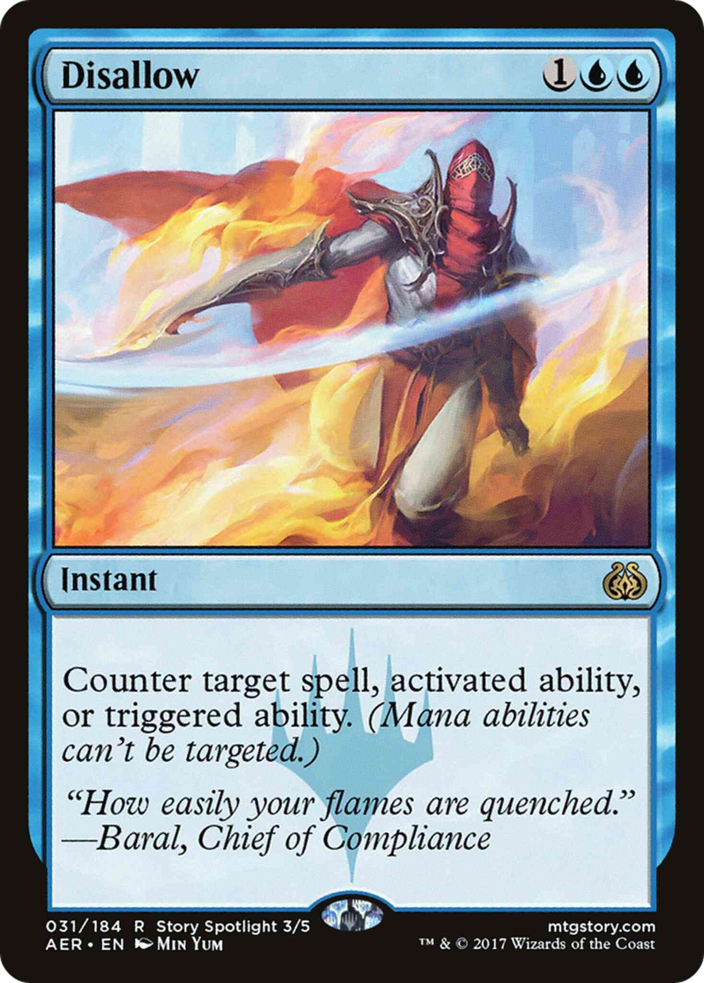 Disallow [31] [Aether Revolt] [Non-Foil]