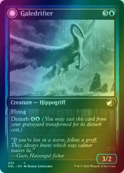 Galedrifter // Waildrifter [55] [Innistrad: Double Feature] [Foil]