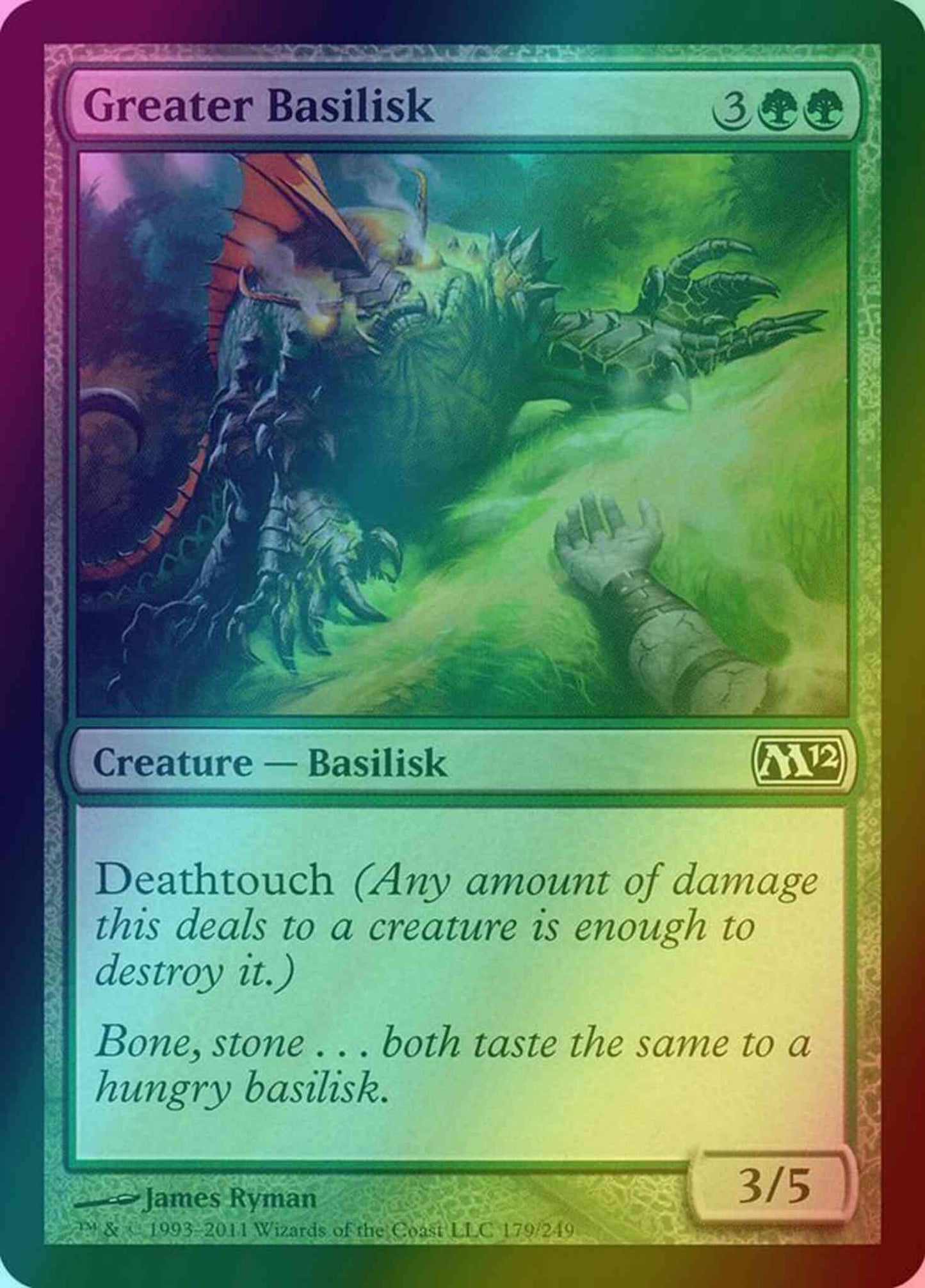 Greater Basilisk [179] [Magic 2012] [Foil]