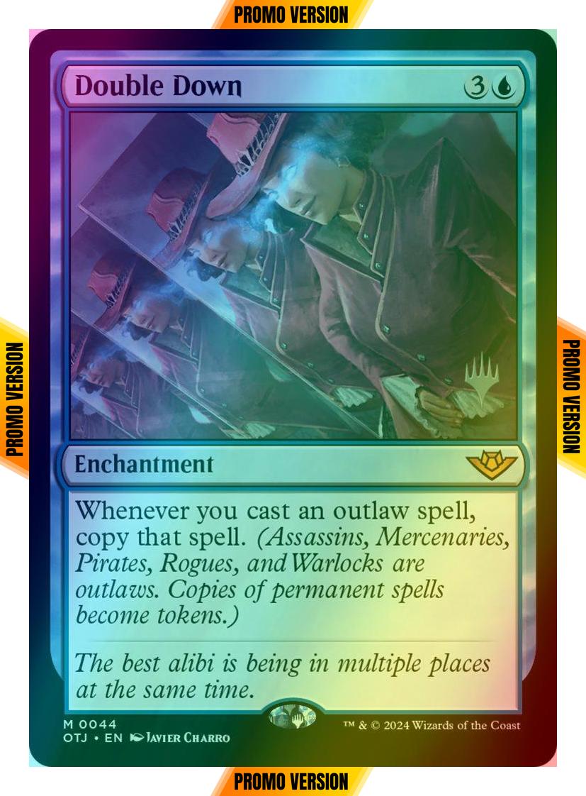 Double Down [44p] [Promo Pack] [Outlaws of Thunder Junction: Promos] [Foil]