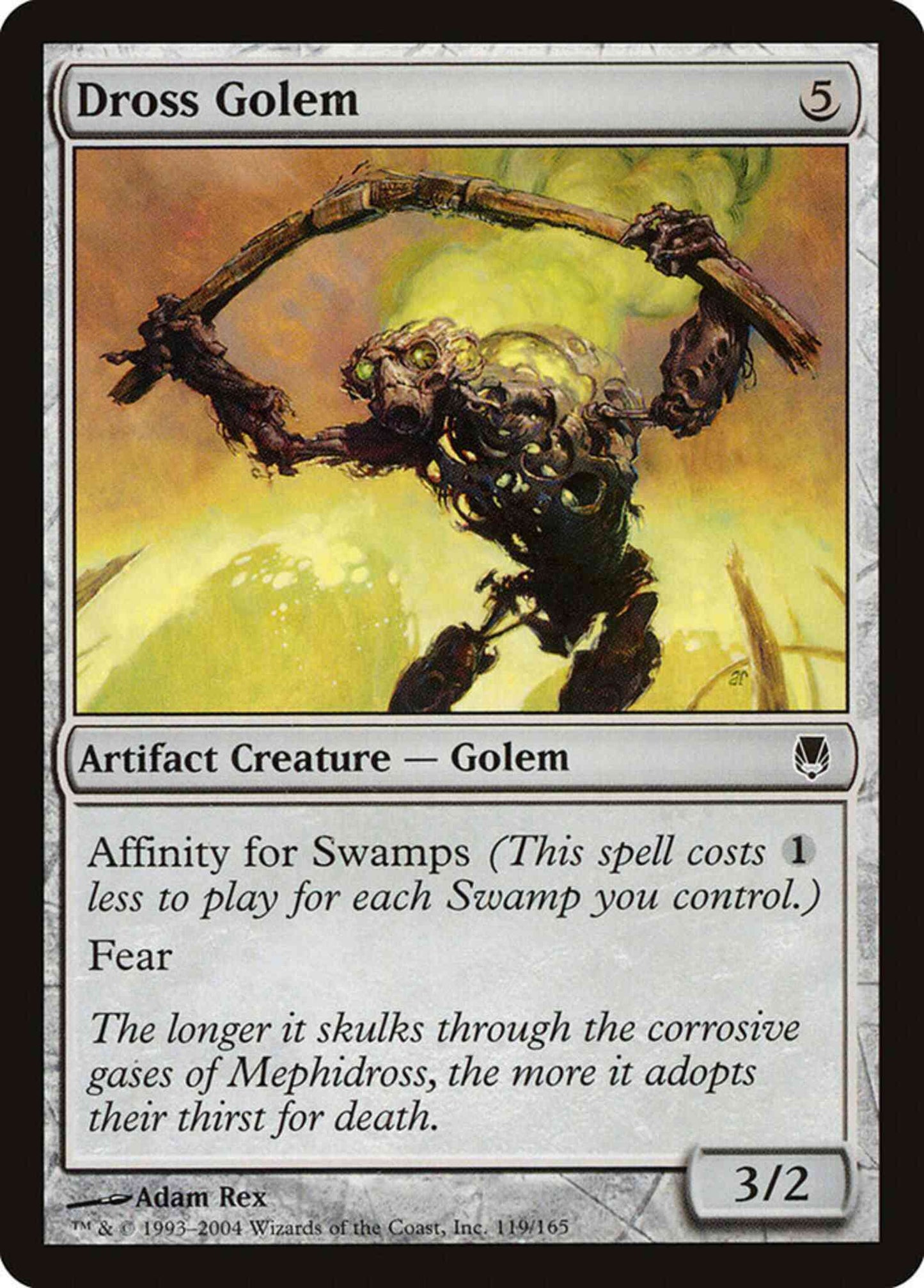 Dross Golem [119] [Darksteel] [Non-Foil]