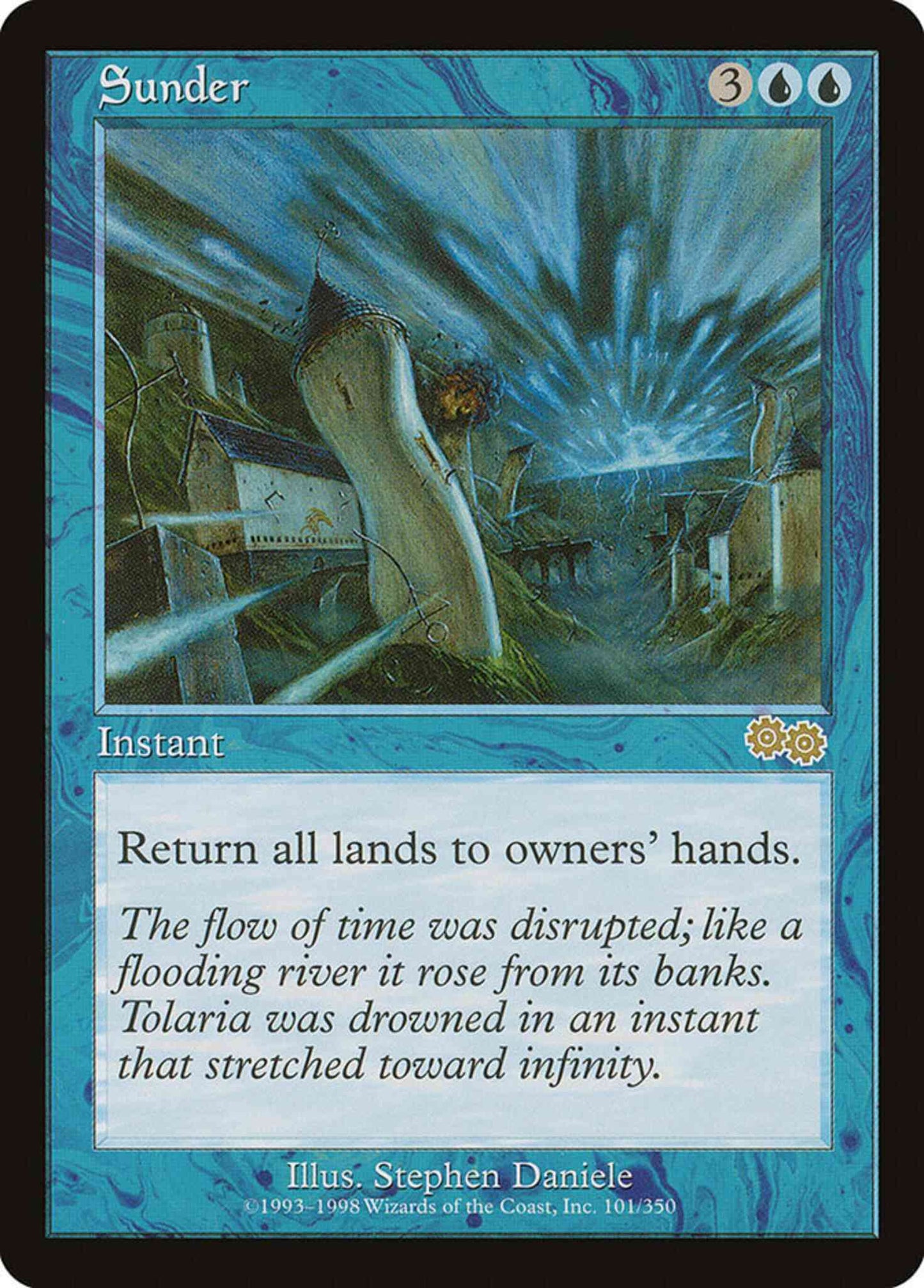 Sunder [101] [Urza's Saga] [Non-Foil]