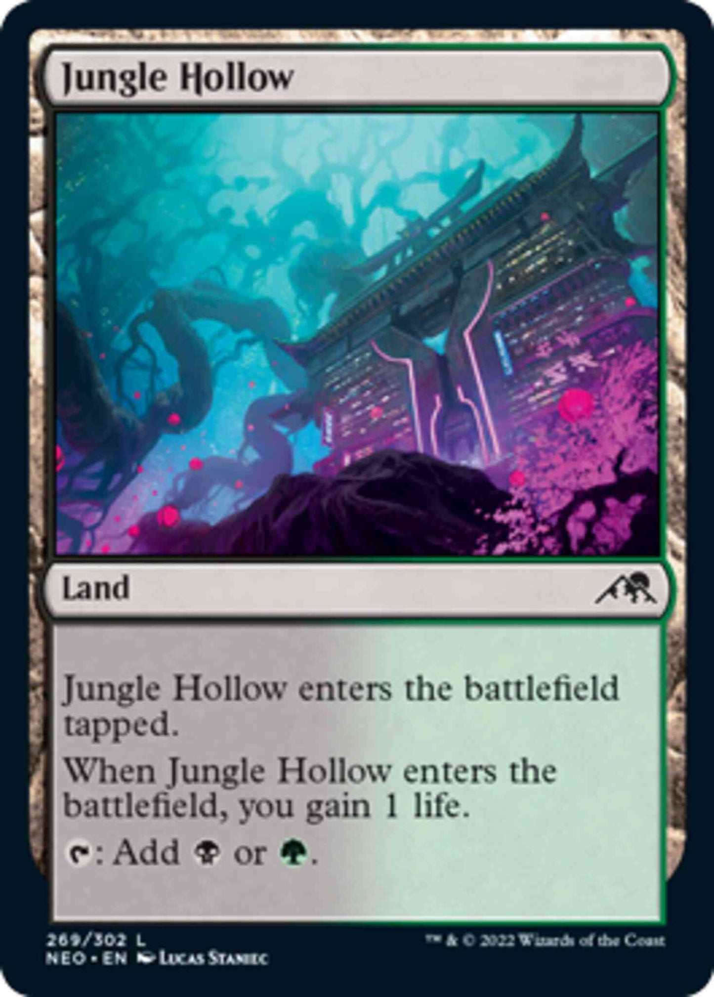 Jungle Hollow [269] [Kamigawa: Neon Dynasty] [Non-Foil]