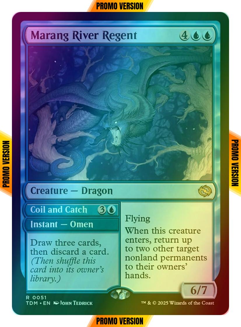 Marang River Regent // Coil and Catch [51p] [Promo Pack] [Tarkir: Dragonstorm: Promos] [Foil]