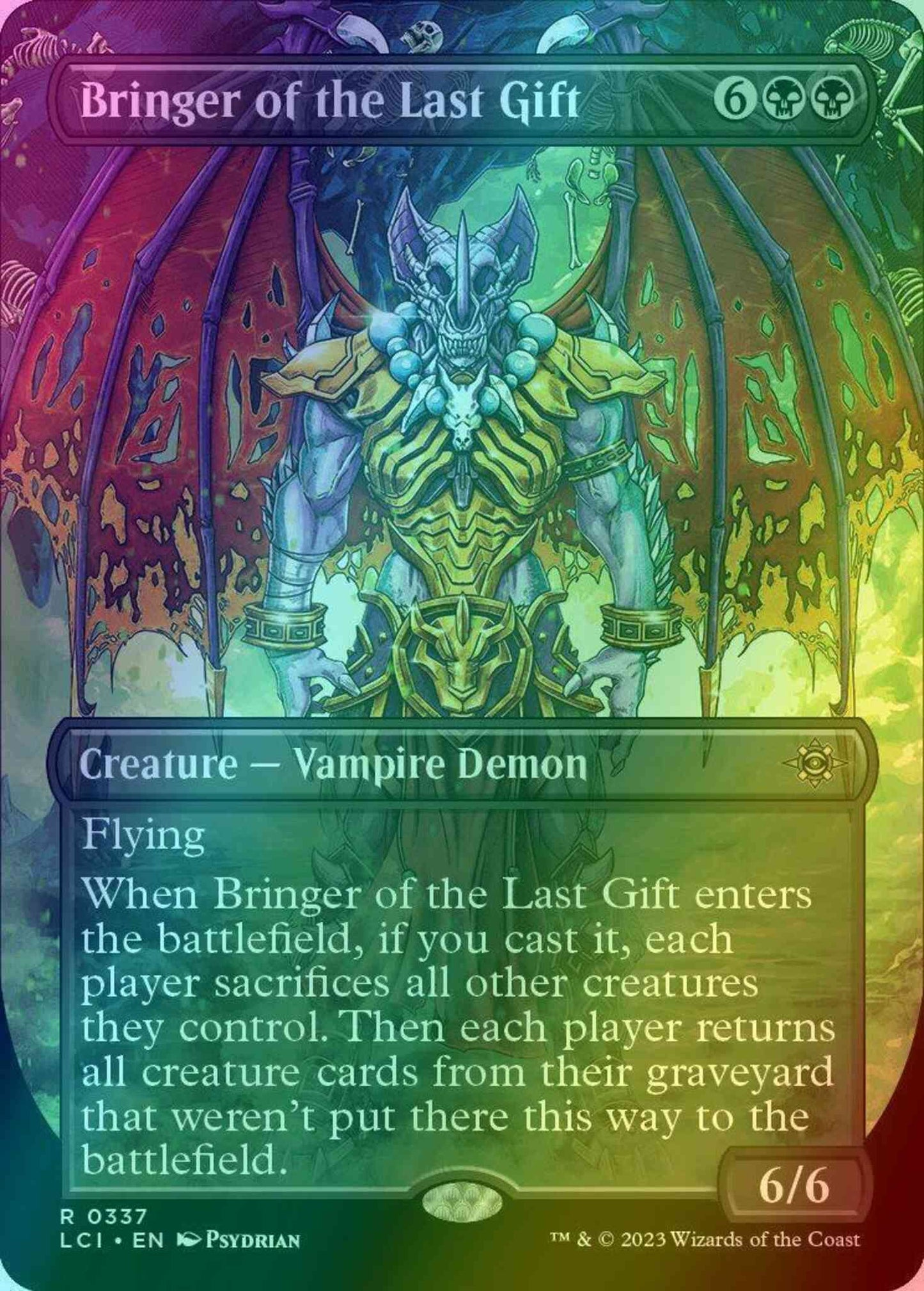 Bringer of the Last Gift [337] [Borderless] [The Lost Caverns of Ixalan] [Foil]