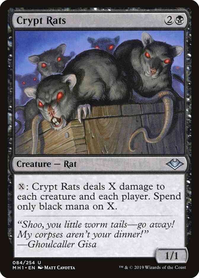 Crypt Rats [84] [Modern Horizons] [Non-Foil]