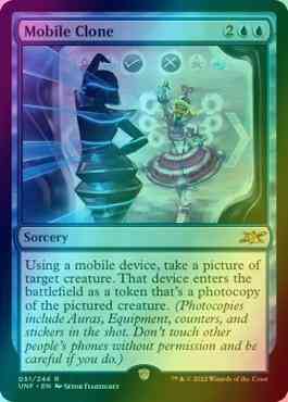 Mobile Clone [51] [Unfinity] [Foil]