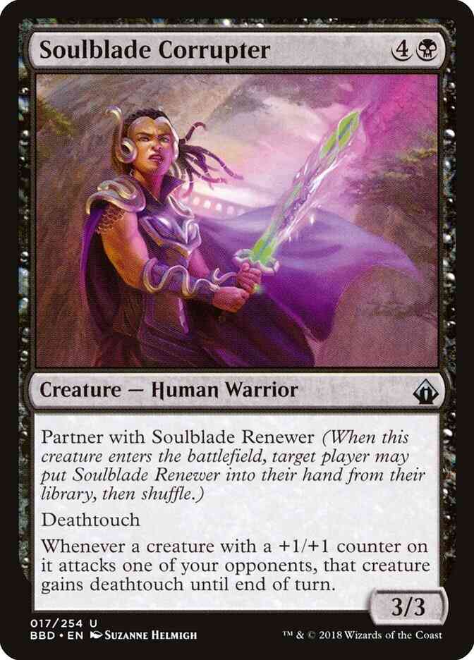 Soulblade Corrupter [17] [Battlebond] [Non-Foil]