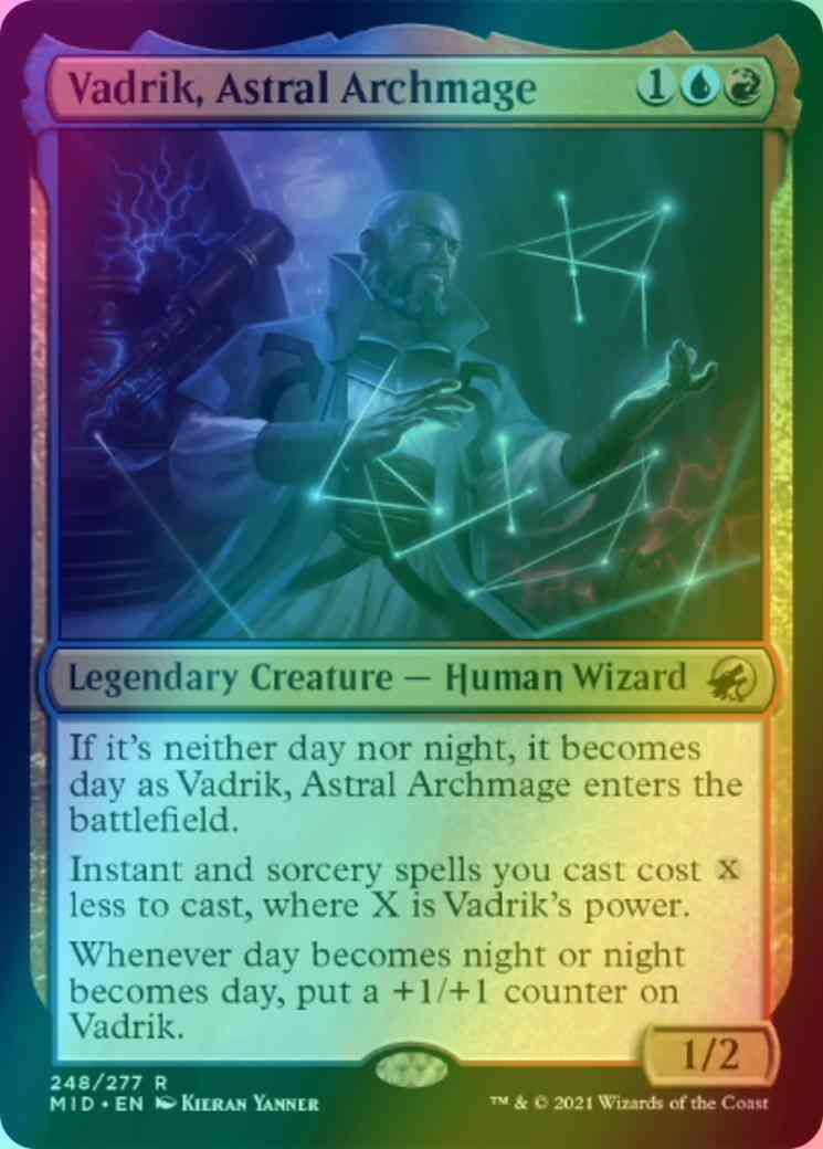 Vadrik, Astral Archmage [248] [Innistrad: Midnight Hunt] [Foil]