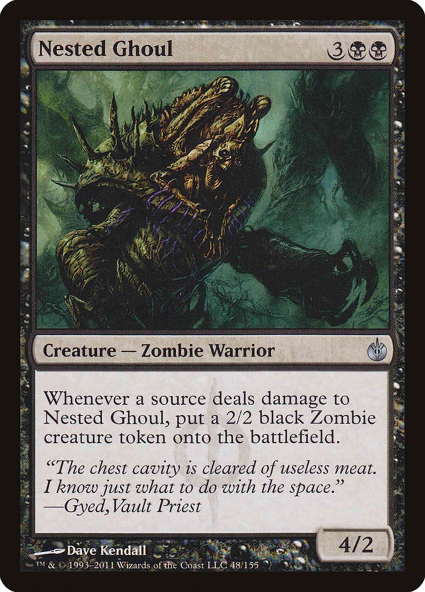 Nested Ghoul [48] [Mirrodin Besieged] [Non-Foil]