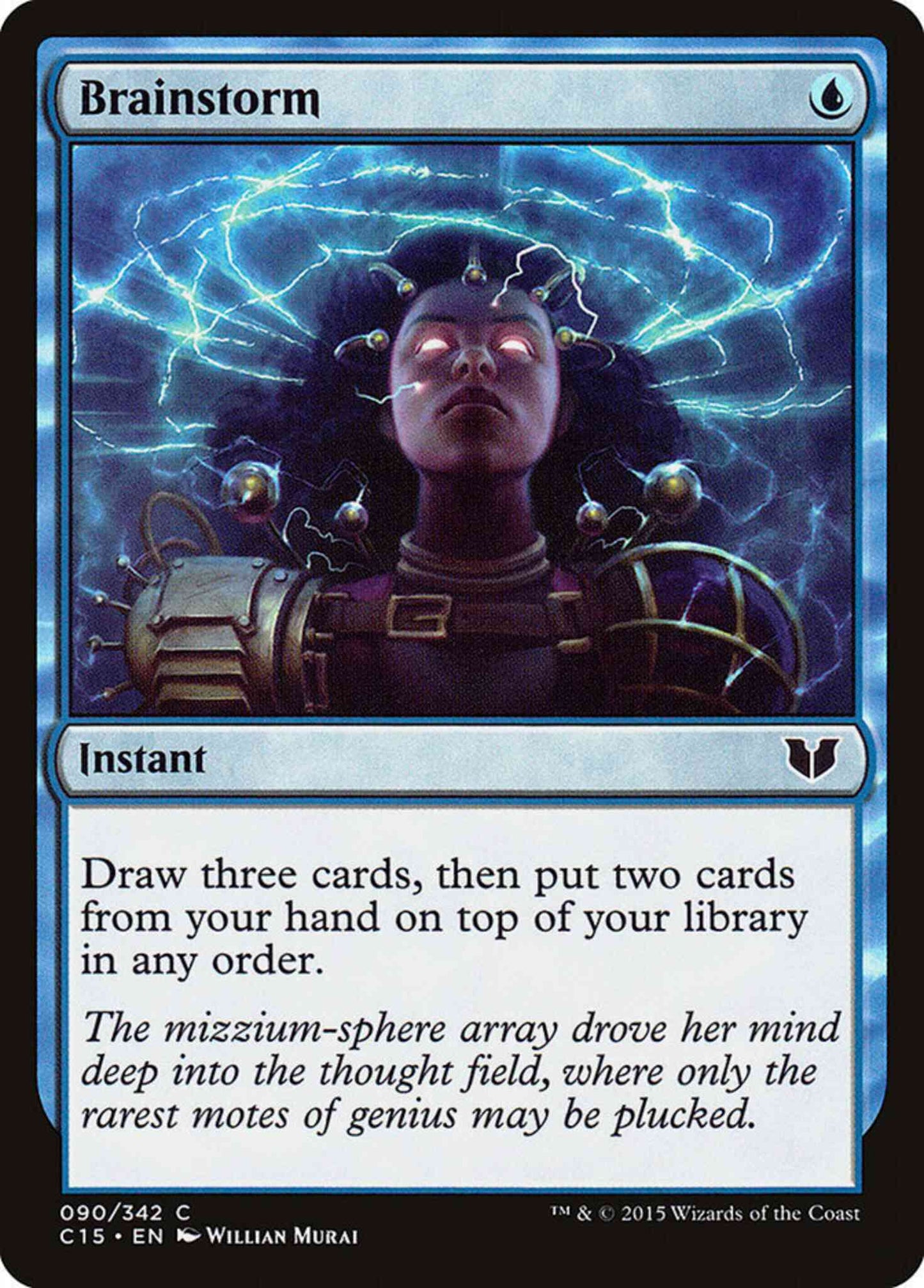 Brainstorm [90] [Commander 2015] [Non-Foil]