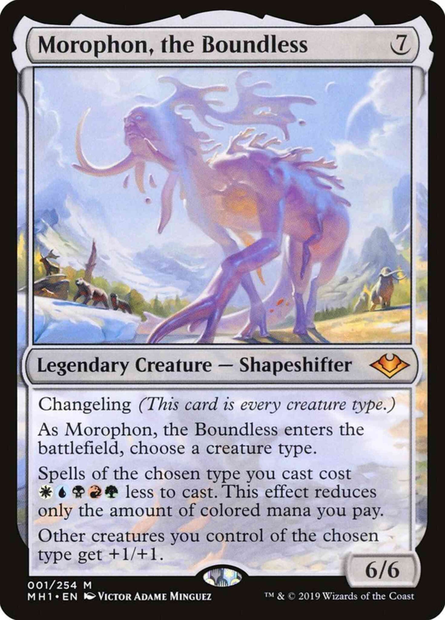 Morophon, the Boundless [1] [Modern Horizons] [Non-Foil]