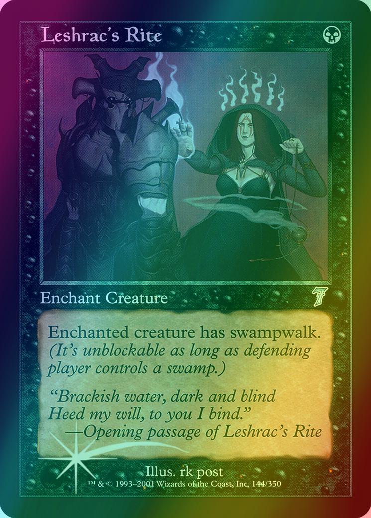 Leshrac's Rite [144x] [Seventh Edition] [Foil]